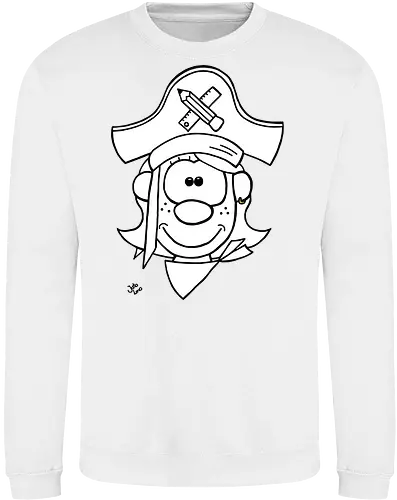 Schulpiratin (gold)