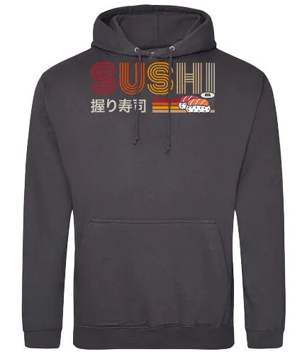 Ramen sushi - ramen, sushi, retro, vintage, japan - Standard Hoodie