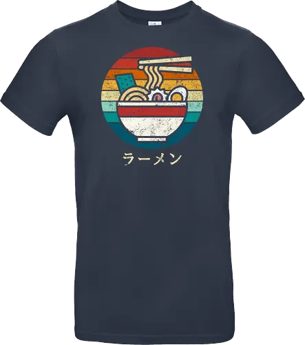 Ramen vintage - ramen, sushi, retro, vintage, japan - Standard T-Shirt