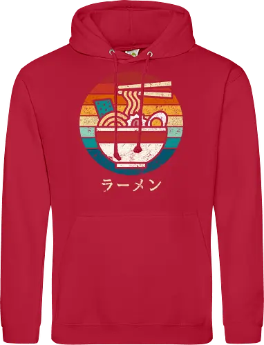 Ramen vintage - ramen, sushi, retro, vintage, japan - Standard Hoodie