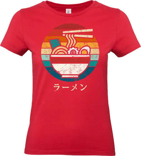 Ramen vintage - ramen, sushi, retro, vintage, japan - Standard T-Shirt (Women)