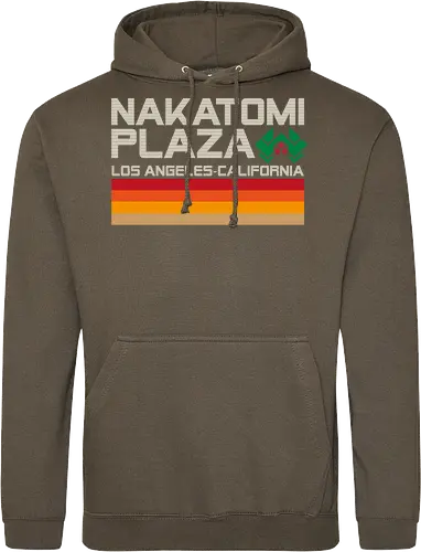 Retro plaza - retro, nakatomi plaza, bruce willis, die hard, action movies - Standard Hoodie