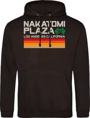 Retro plaza - retro, nakatomi plaza, bruce willis, die hard, action movies - Standard Hoodie