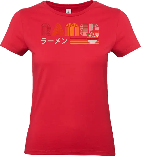 Retro ramen - ramen, sushi, retro, vintage, japan - Standard T-Shirt (Women)