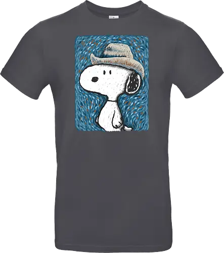 Snoop Van Dogh - cartoons, vincent van gogh, painter, funny - Standard T-Shirt