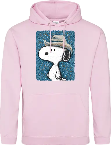 Snoop Van Dogh - cartoons, vincent van gogh, painter, funny - Standard Hoodie