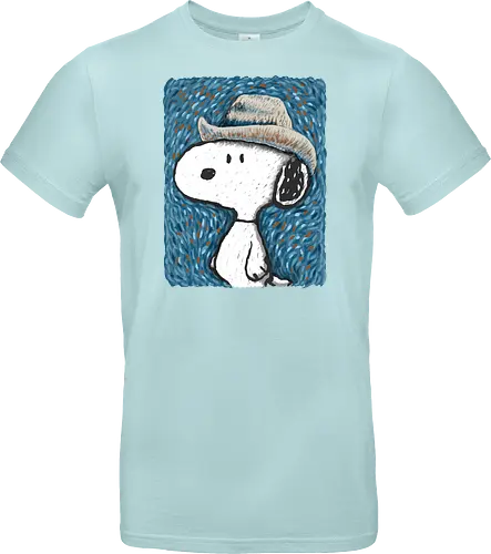 Snoop Van Dogh - cartoons, vincent van gogh, painter, funny - Standard T-Shirt