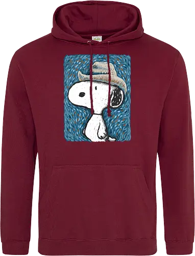 Snoop Van Dogh - cartoons, vincent van gogh, painter, funny - Standard Hoodie