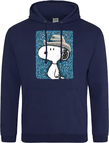 Snoop Van Dogh - cartoons, vincent van gogh, painter, funny - Standard Hoodie