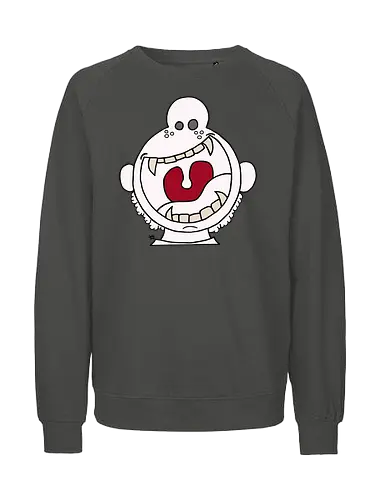 Fütter mich! (7) - Fairtrade Sweatshirt