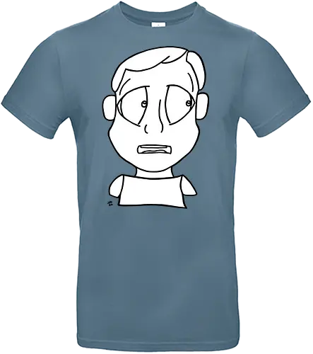 Lost and Concerned (1) - comic, comics, comic style, comic stil, monster, halloween, sad, traurig, traurigkeit, depression, allein, alleine, einsam, trauer, angsthase - Standard T-Shirt