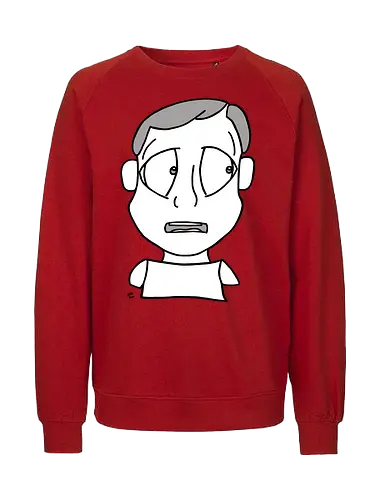 Lost and Concerned (2) - comic, comics, comic style, comic stil, monster, halloween, sad, traurig, traurigkeit, depression, allein, alleine, einsam, trauer, angsthase - Fairtrade Sweatshirt