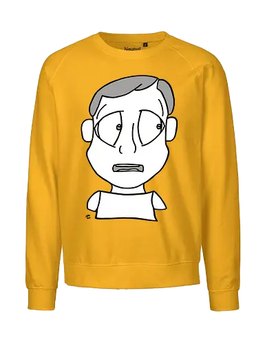 Lost and Concerned (2) - comic, comics, comic style, comic stil, monster, halloween, sad, traurig, traurigkeit, depression, allein, alleine, einsam, trauer, angsthase - Fairtrade Sweatshirt