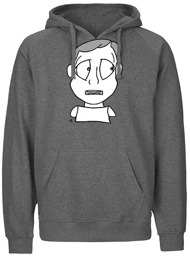 Lost and Concerned (2) - comic, comics, comic style, comic stil, monster, halloween, sad, traurig, traurigkeit, depression, allein, alleine, einsam, trauer, angsthase - Fairtrade Hoodie