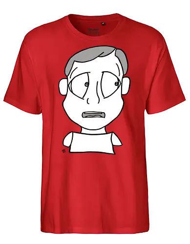 Lost and Concerned (2) - comic, comics, comic style, comic stil, monster, halloween, sad, traurig, traurigkeit, depression, allein, alleine, einsam, trauer, angsthase - Fairtrade T-Shirt