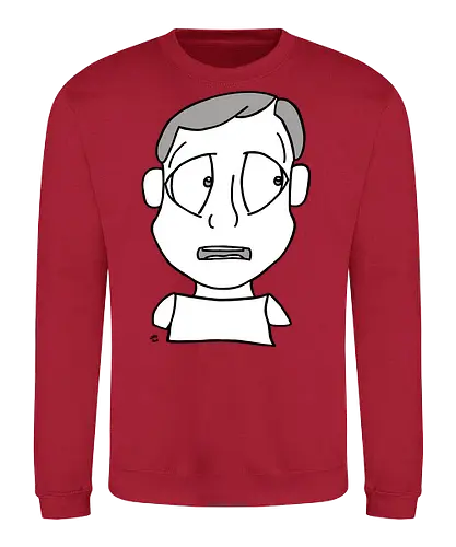 Lost and Concerned (2) - comic, comics, comic style, comic stil, monster, halloween, sad, traurig, traurigkeit, depression, allein, alleine, einsam, trauer, angsthase - Sweatshirt