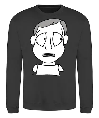 Lost and Concerned (2) - comic, comics, comic style, comic stil, monster, halloween, sad, traurig, traurigkeit, depression, allein, alleine, einsam, trauer, angsthase - Sweatshirt