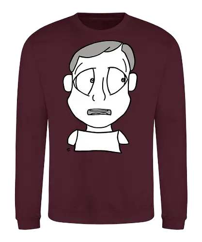 Lost and Concerned (2) - comic, comics, comic style, comic stil, monster, halloween, sad, traurig, traurigkeit, depression, allein, alleine, einsam, trauer, angsthase - Sweatshirt