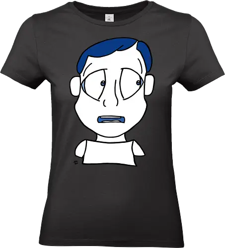 Lost and Concerned (4) - comic, comics, comic style, comic stil, monster, halloween, sad, traurig, traurigkeit, depression, allein, alleine, einsam, trauer, angsthase - Standard T-Shirt (Women)