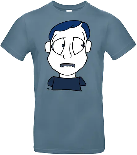 Lost and Concerned (5) - comic, comics, comic style, comic stil, monster, halloween, sad, traurig, traurigkeit, depression, allein, alleine, einsam, trauer, angsthase - Standard T-Shirt