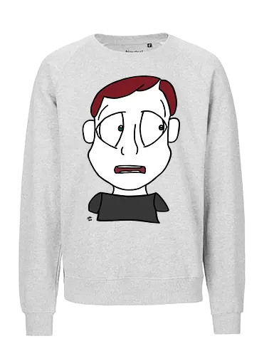 Lost and Concerned (6) - comic, comics, comic style, comic stil, monster, halloween, sad, traurig, traurigkeit, depression, allein, alleine, einsam, trauer, angsthase - Fairtrade Sweatshirt
