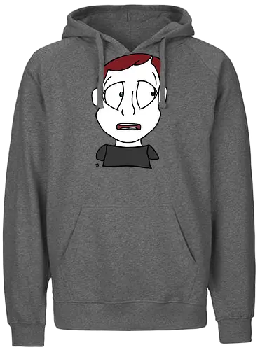 Lost and Concerned (6) - comic, comics, comic style, comic stil, monster, halloween, sad, traurig, traurigkeit, depression, allein, alleine, einsam, trauer, angsthase - Fairtrade Hoodie