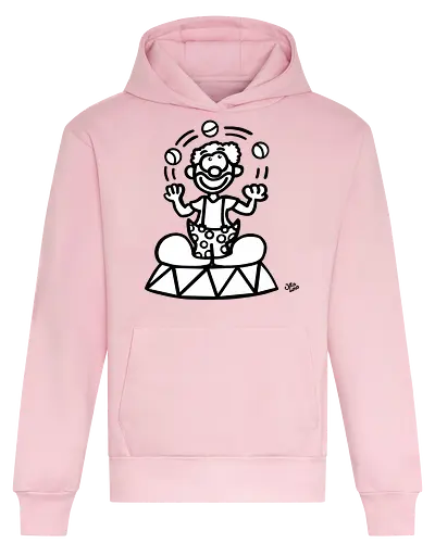 Clown - comic, comics, comic style, comic stil, monster, halloween, zirkus, manege, unterhaltung, akrobat, kind, kinder, clown - Heavyweight Hoodie
