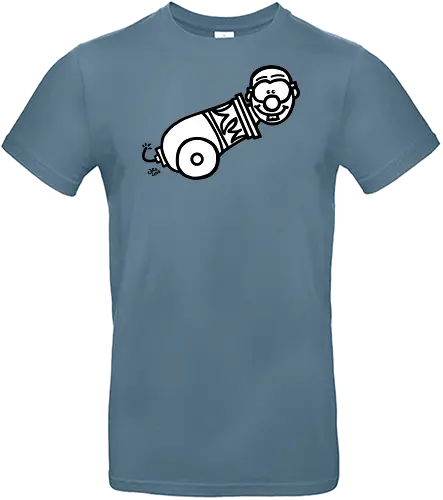 Kanone!  - comic, comics, comic style, comic stil, monster, halloween, zirkus, manege, unterhaltung, akrobat, kind, kinder, clown - Standard T-Shirt