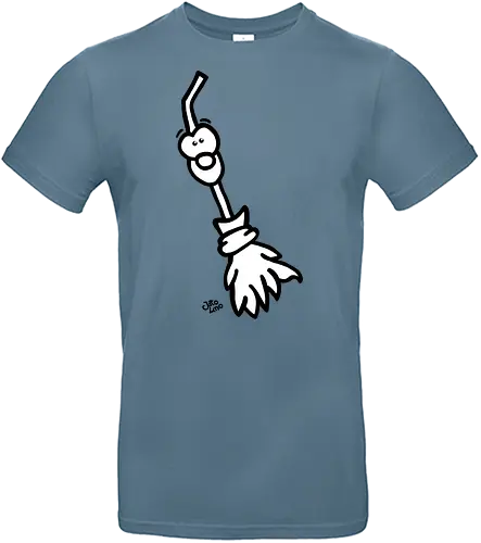 Hexenbesen - Comic, Comic Style, Comic Stil, Zeichnung, comics, zauberei, zauberer, hexe, drache, besen, hexen, hexerei, magie, zauberkraft - Standard T-Shirt