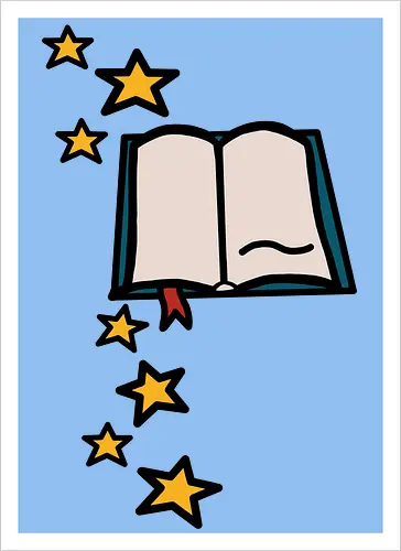 Zauberbuch (bunt)