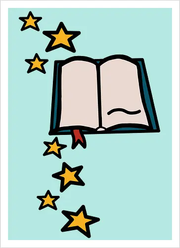 Zauberbuch (bunt)