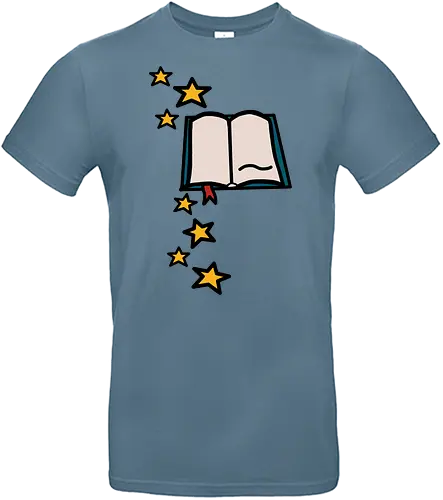 Zauberbuch (bunt) - Comic, Comic Style, Comic Stil, Zeichnung, comics, zauberei, zauberer, hexe, drache, besen, hexen, hexerei, magie, zauberkraft, zauberbuch, magisch - Standard T-Shirt