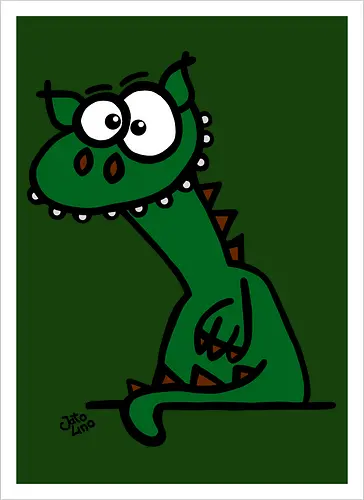 Drache (grün)