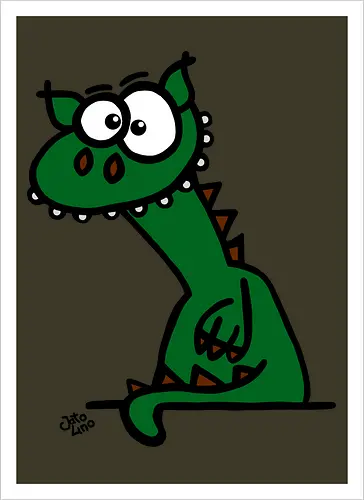 Drache (grün)