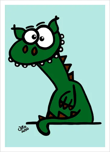 Drache (grün)