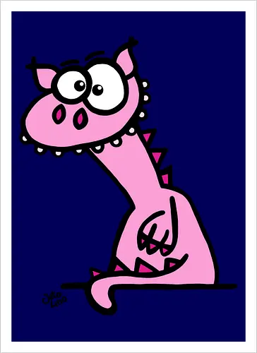 Drache (rosa)
