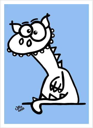 Drache (weiß)