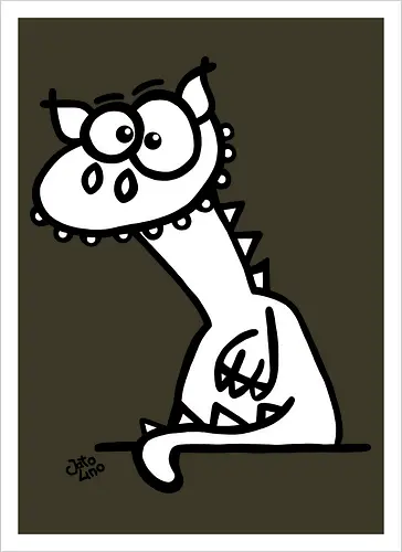 Drache (weiß)