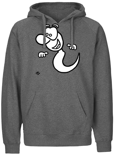 Gespenst (1) - Augen, Comic, Comic Style, Comic Stil, Zeichnung, comics, niedlich, albern, lustig, witzig, bunt, halloween, grusel, gruselig, gespenst, geist, geister - Fairtrade Hoodie