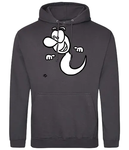 Gespenst (1) - Augen, Comic, Comic Style, Comic Stil, Zeichnung, comics, niedlich, albern, lustig, witzig, bunt, halloween, grusel, gruselig, gespenst, geist, geister - Standard Hoodie