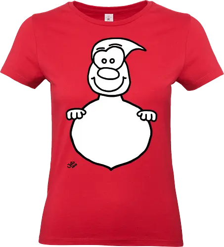 Gespenst  - Augen, Comic, Comic Style, Comic Stil, Zeichnung, comics, niedlich, albern, lustig, witzig, bunt, halloween, grusel, gruselig, gespenst, geist, geister - Standard T-Shirt (Women)