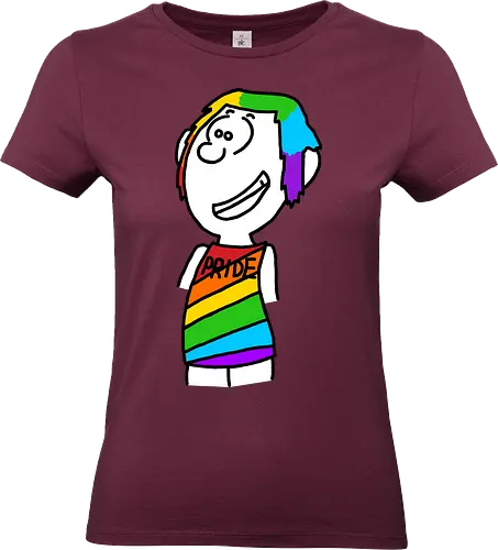 Pride - Augen, Comic, Comic Style, Comic Stil, Zeichnung, comics, niedlich, albern, lustig, witzig, bunt, drag, lgbt, queer, lgbtq, lgbtqia+, drag queen - Standard T-Shirt (Women)