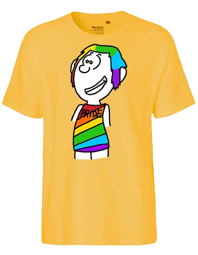 Pride - Augen, Comic, Comic Style, Comic Stil, Zeichnung, comics, niedlich, albern, lustig, witzig, bunt, drag, lgbt, queer, lgbtq, lgbtqia+, drag queen - Fairtrade T-Shirt