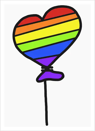 Regenbogenballon