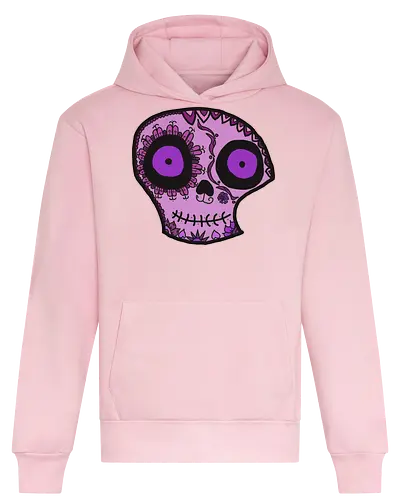 Dias - Augen, Comic, Comic Style, Comic Stil, Zeichnung, comics, niedlich, albern, lustig, witzig, bunt, dias, schädel, grusel, horror - Heavyweight Hoodie