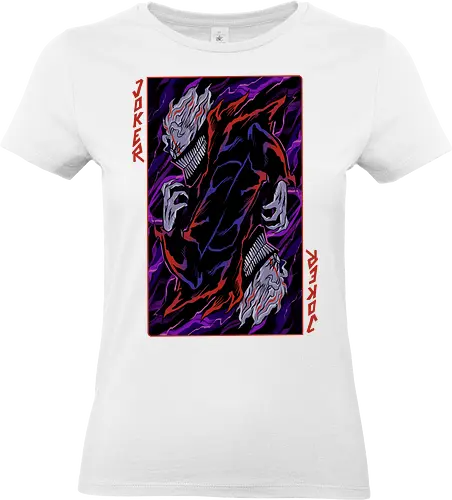 turbo joker  - anime, manga, granny, turbo, racing, sport, alien, ghost, scifi, ufo, science, supranatural - Standard T-Shirt (Women)