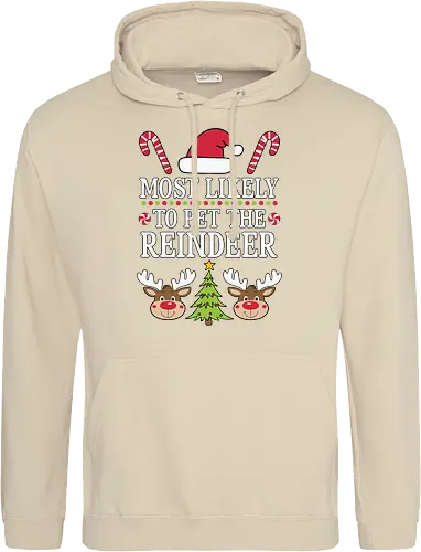 Most likely to pet the reindeer