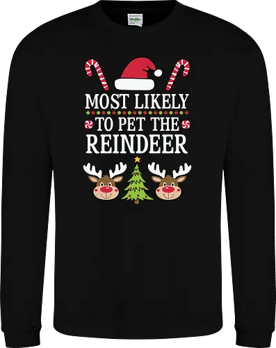 Most likely to pet the reindeer
