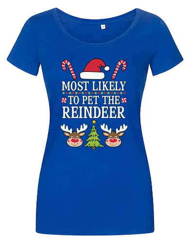 Most likely to pet the reindeer