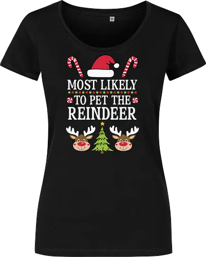Most likely to pet the reindeer